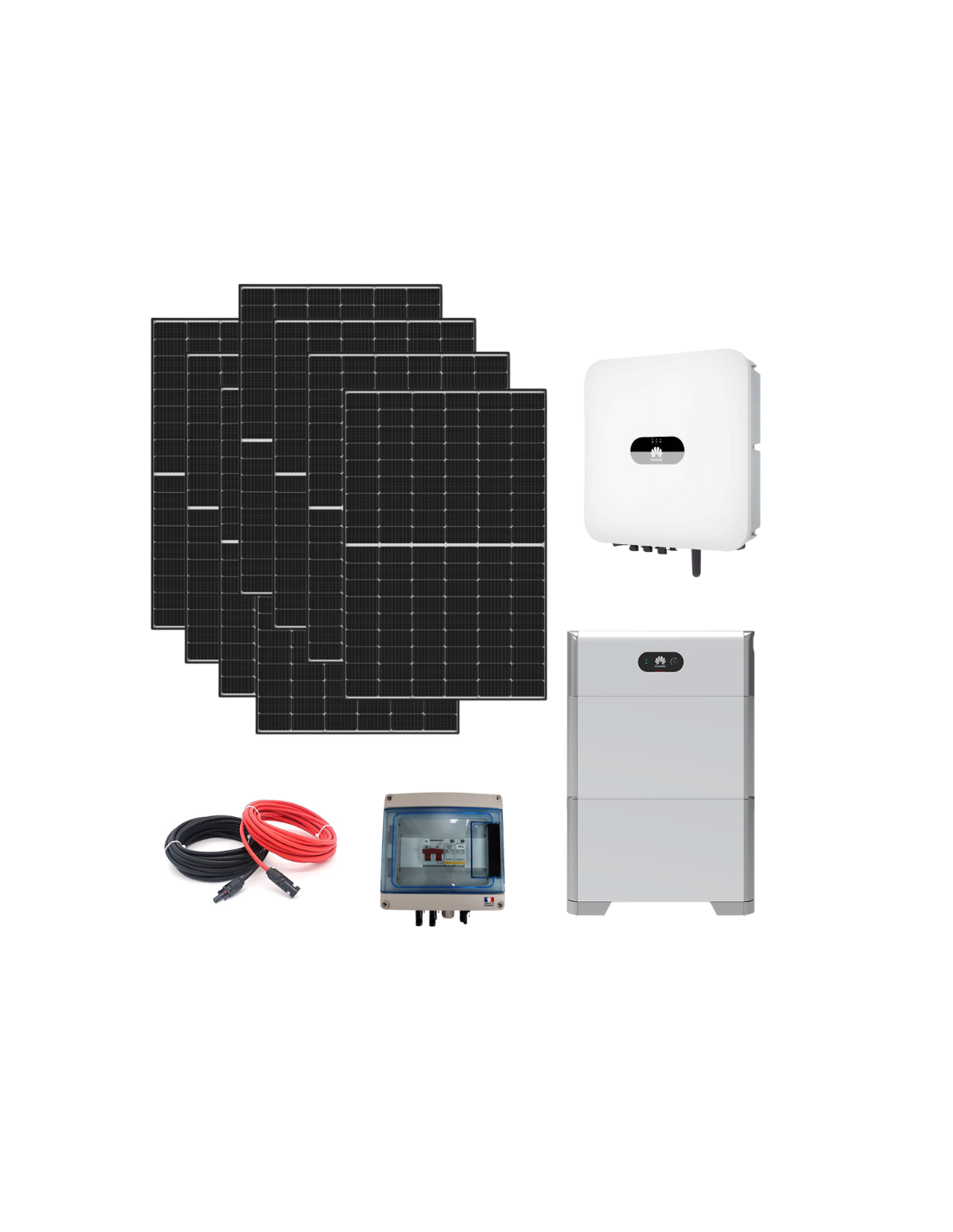 Kit solaire autoconsommation huawei 4000w avec stockage