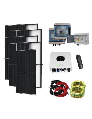 kit solaire On-Grid - 2Kw Monophasé. – www.misterelec.ma
