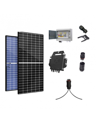 Kit solaire plug and play bi-facial 405Wc – Ekwateur