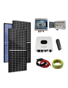 Kit Solaire Autoconsommation pour Pergola 1320W - Bifacial  - GROWATT -  Growatt  | SoluSun