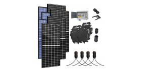 Kit Solaire Autoconsommation pour Pergola 810W - Bifacial - APSystems -  APSystems