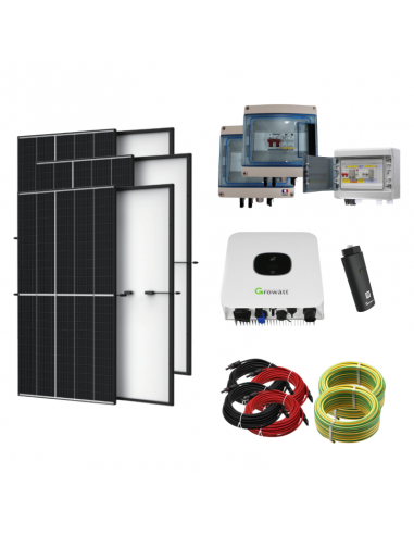 Kit Solaire Autoconsommation 2550W -...