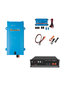 Kit autonomie Food-truck 3.6kWh - Batteries Lithium US3000 -  Solu'Sun  | SoluSun