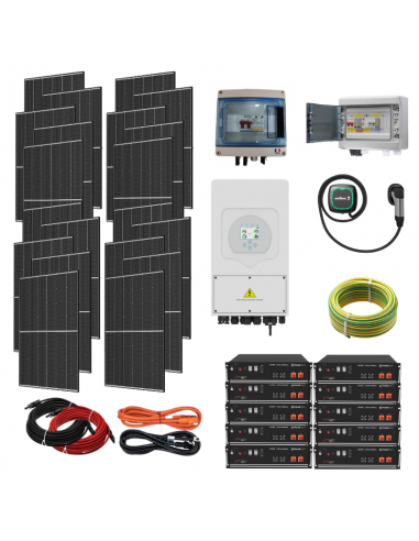 Kit solaire 8400W recharge voiture...