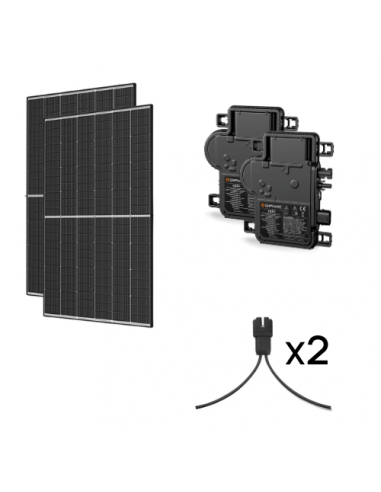 Kit solaire camping-car ou bateau 800Wc - 12V ou 24V - Solu'Sun