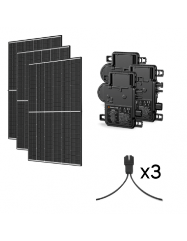 Kit solaire autoconsommation 1275W évolutif avec micro-onduleurs
