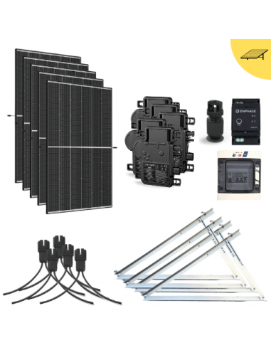 Kit solaire pour mobil-home Enphase -...