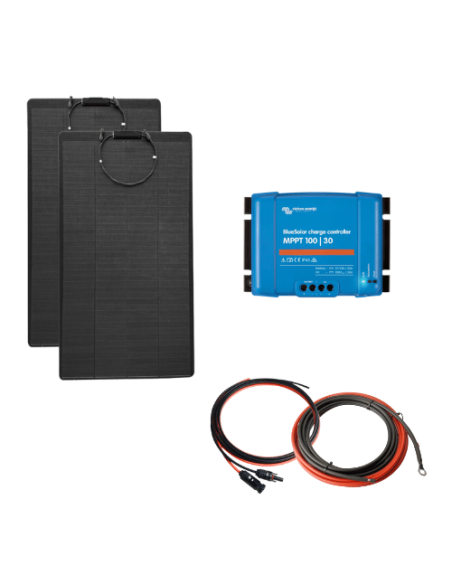 Kit solaire 360W panneau souple / MPPT Victron -  Solu'Sun  | SoluSun