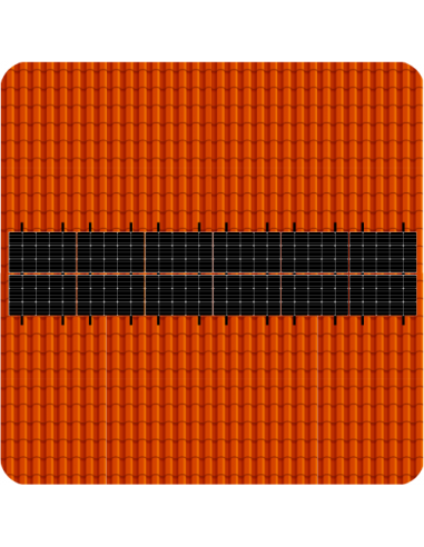 Kit de Fixation 12 panneaux solaires...