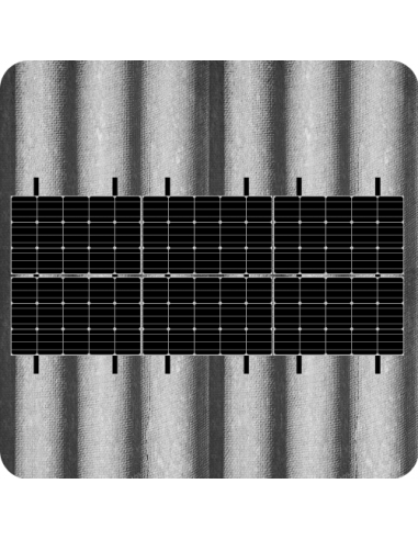 Kit de Fixation 6 panneaux solaires...