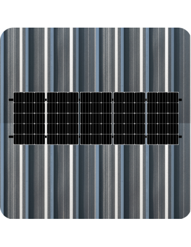 Kit de Fixation 5 panneaux solaires...