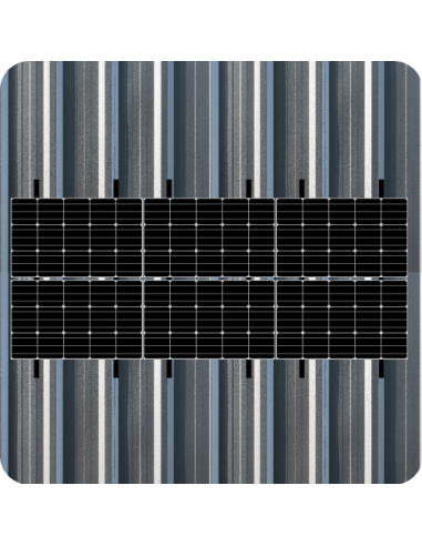 Kit de Fixation 6 panneaux solaires...