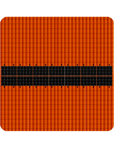 Kit de Fixation 14 panneaux solaires...