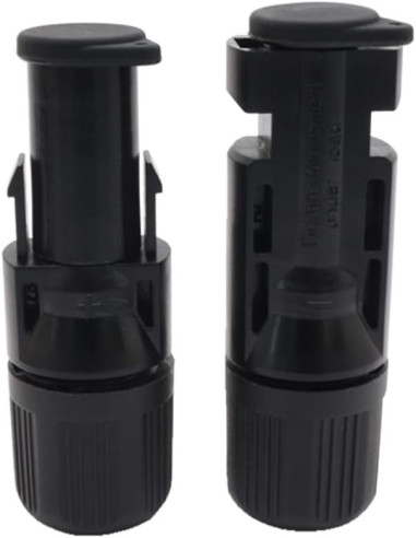 Paire de bouchons MC4 anti-poussière pour prise panneau solaire -    | SoluSun