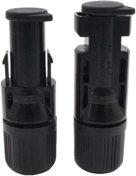 Paire de bouchons MC4 anti-poussière pour prise panneau solaire -    | SoluSun