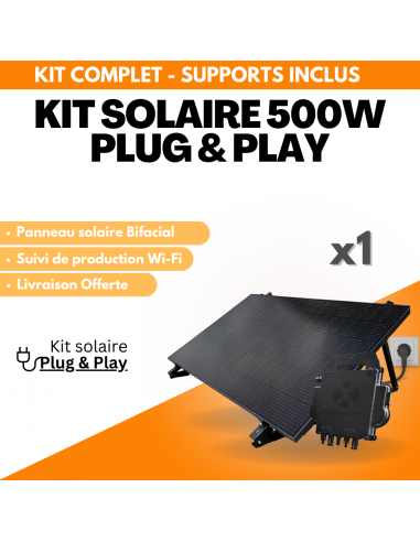 Kit Solaire Prêt à Brancher sur prise...