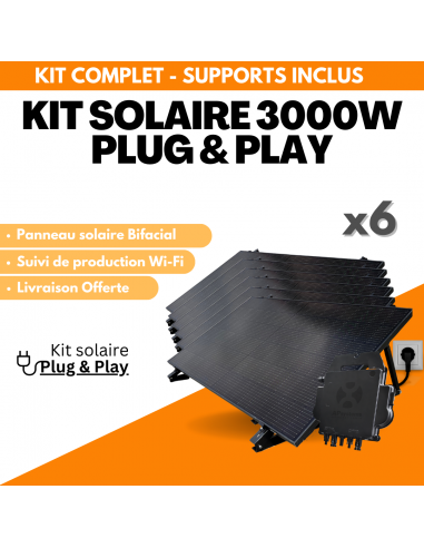 Kit Solaire Prêt à Brancher sur prise...