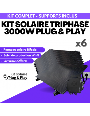 Kit Solaire Prêt à Brancher sur prise...