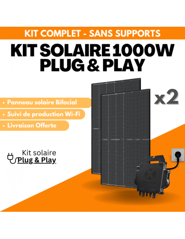 Kit Solaire Plug and Play sur prise...