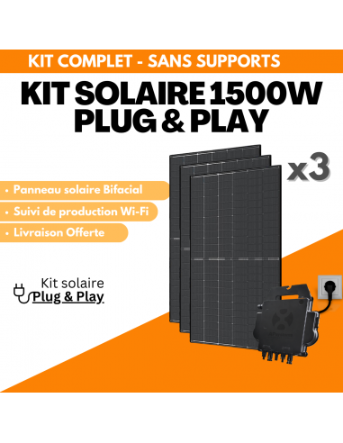 Kit Solaire Plug and Play sur prise...