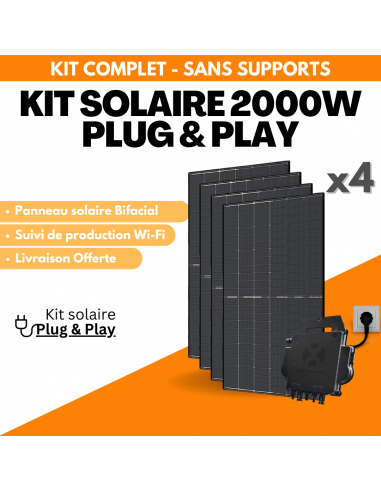 Kit Solaire Plug and Play sur prise...