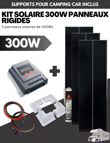 Kit solaire 300W pour camping car...