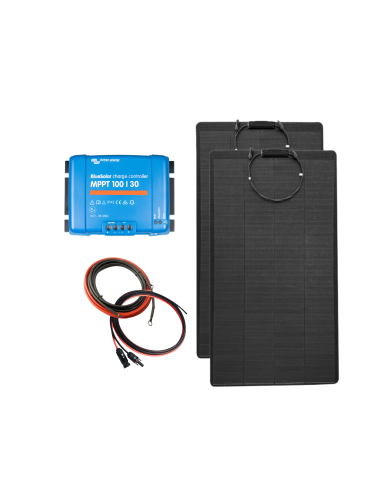 Kit solaire 360W panneau souple / MPPT Victron -  Solu'Sun  | SoluSun