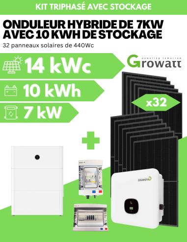 Kit solaire autoconsommation avec...