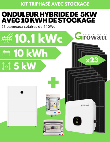 Kit solaire autoconsommation avec...