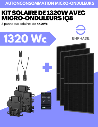 Kit Solaire Autoconsommation ENPHASE...