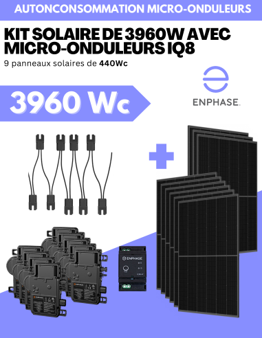 Kit Solaire Autoconsommation ENPHASE...