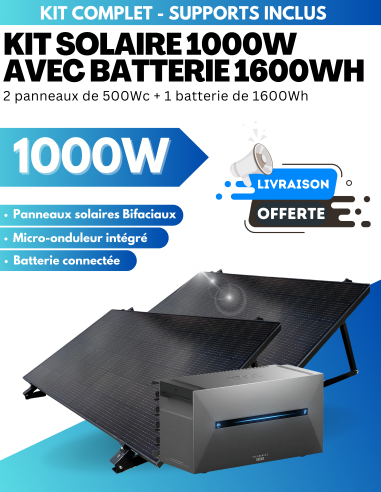 Panneau Solaire Plug And Play 1000W...