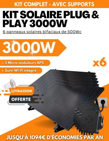 Panneau Solaire Plug and Play sur...