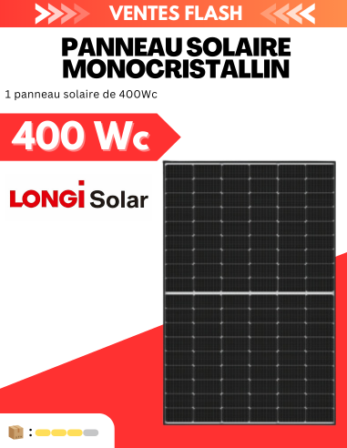 Panneau solaire monocristallin LONGI...