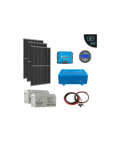 Kit solaire autonome 1275W - 4.8kWh...