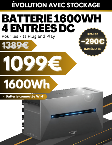 Batterie Plug&Play BeSolar Ultra PRO...