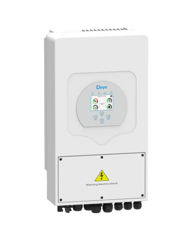 Onduleur hybride Deye SUN-6K-SG05LP1-EU-AM2-P 6000W - 2 MPPT - Réseau et Site isolé -  Deye  | SoluSun