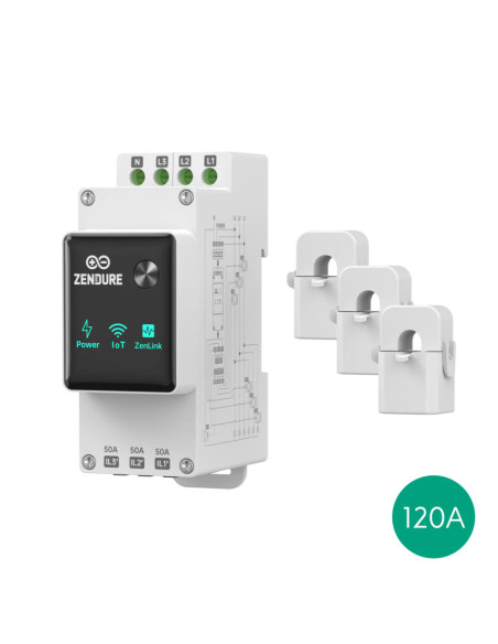 Compteur intelligent 3CT Zendure -  Zendure  | SoluSun