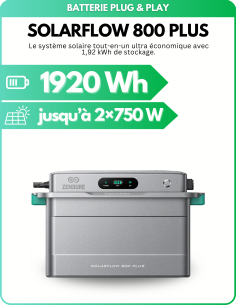 Zendure - SolarFlow 800 Plus 2 MPPTs  | SoluSun