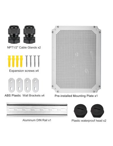 Coffret Isolant pour Disjoncteur Bipolaire DC - Conforme CONSUEL  | SoluSun