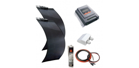 Solarsys® - Kits Solaires Autonomes Photovoltaïques Micro-onduleur Hoymiles  HM-300 + Kit de Fixation sur Balcon + 3m AC Câble, Sans Panneau Solaire  (AC-300W)