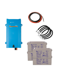 Kit autonomie Food-truck 9.6kWh - Batteries GEL - 12/1600 -  Solu'Sun  | SoluSun