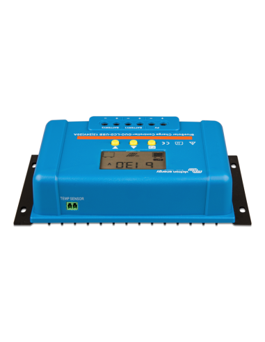 Régulateur de charge solaire BlueSolar PWM DUO LCD&USB 12/24 V 20 A -  Victron  | SoluSun