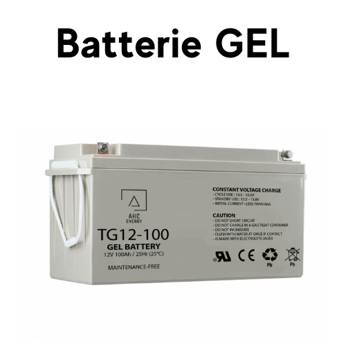Kit panneau solaire 150W 12V Batterie 150Ah AGM Régulateur de