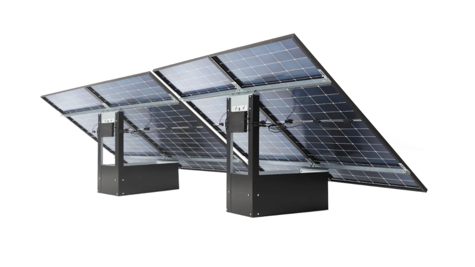 Kit 8 Supports En Z Aluminium Pour Panneaux Solaires - Fixation Robuste Avec Vis Et Écrous