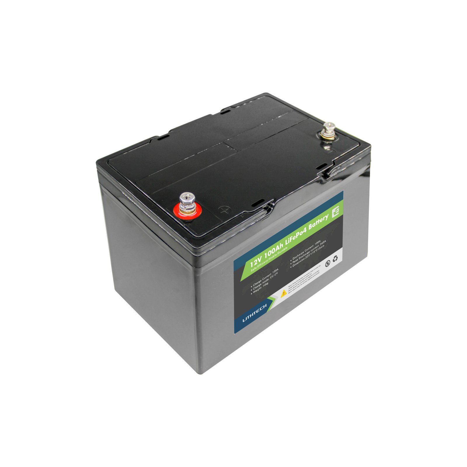 CREABEST Chargeur Batterie 12V 20A pour LiFePO4 Gel Lithium