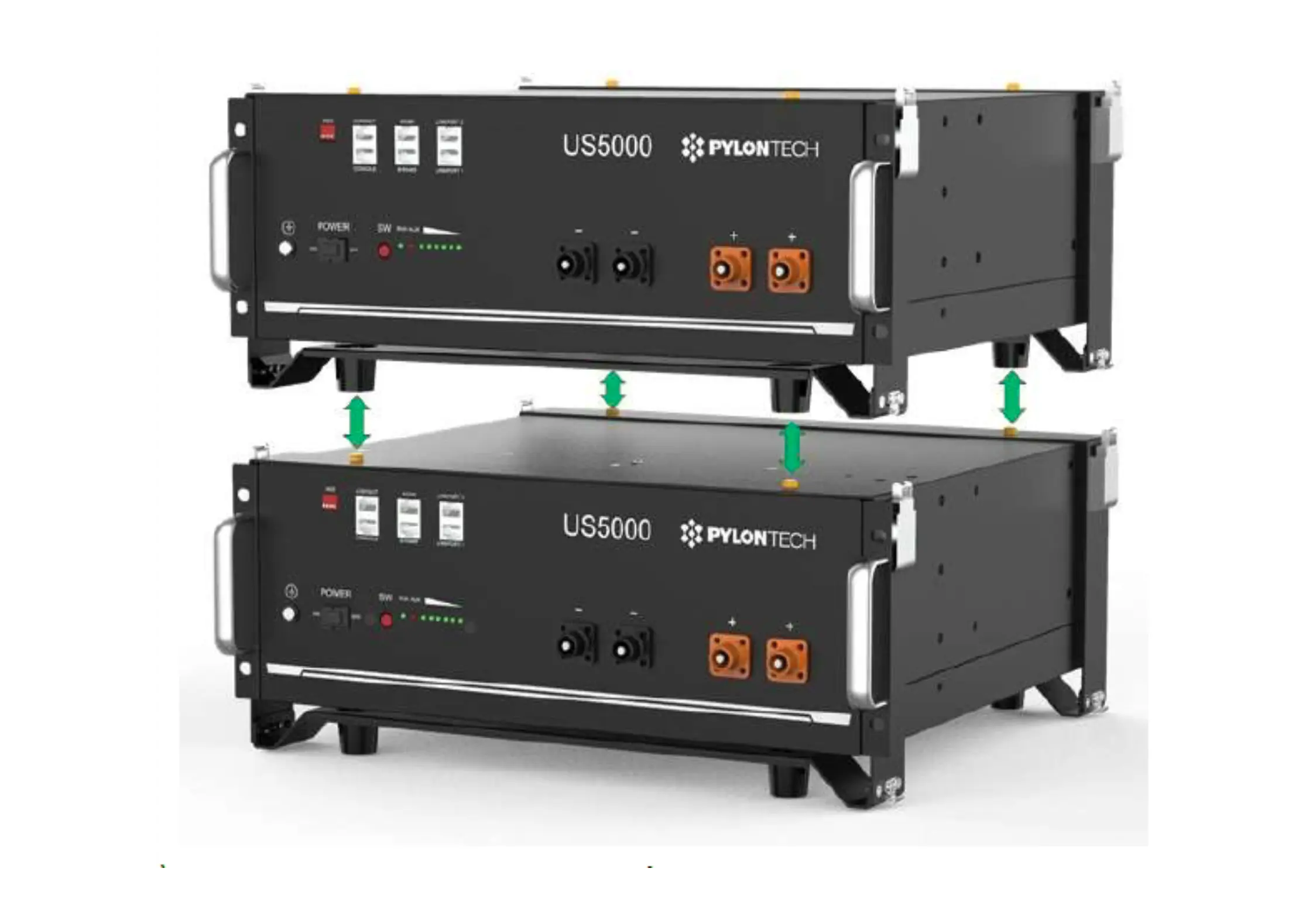 Us5000 Batterie Lithium Pylontech US5000 4.8 kWh 48V - Pylontech | SoluSun